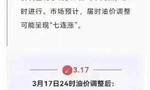 发改委油价调整公告文件_发改委油价调整信息